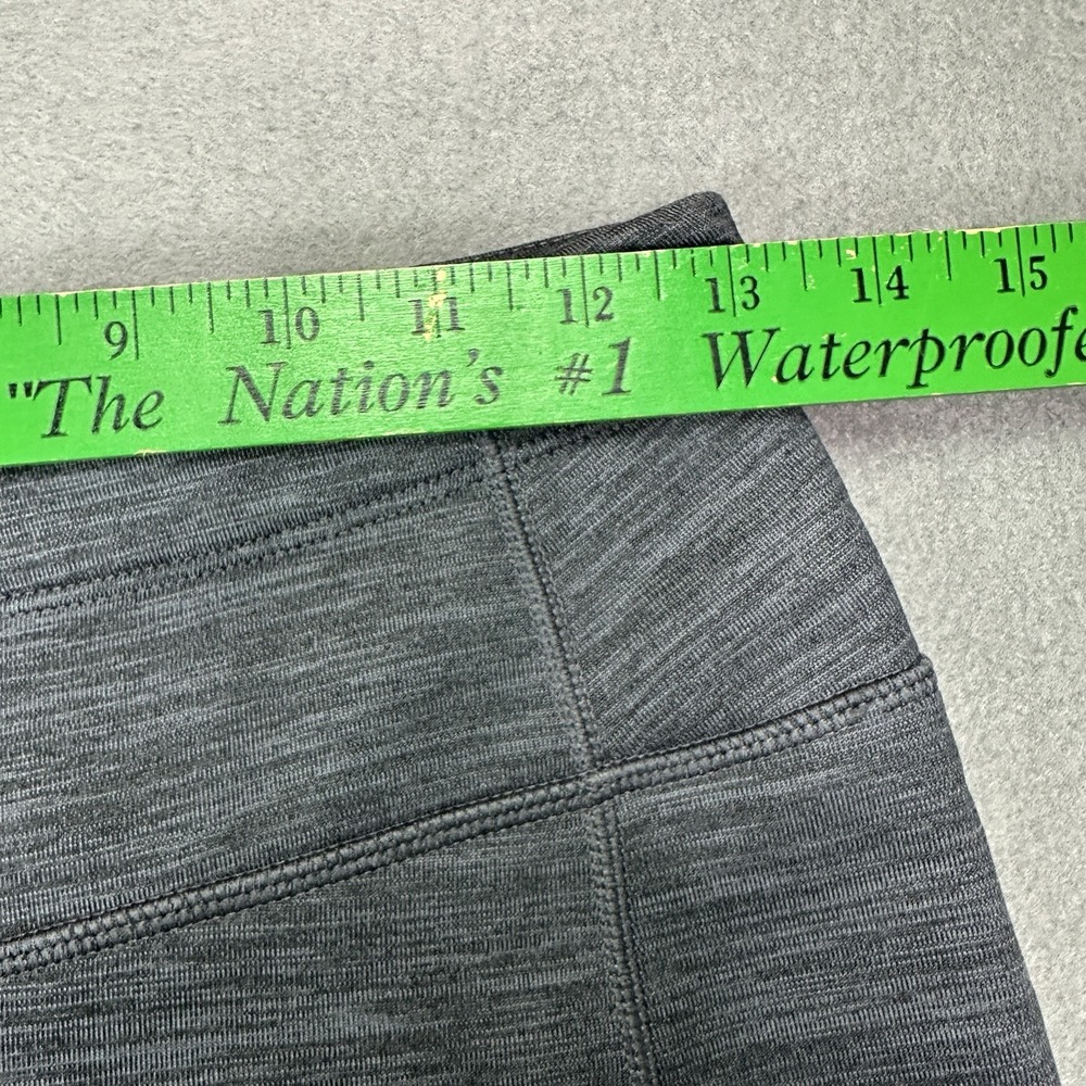 Title Nine Crash Polartec Fleece Lined Tights Heathered Grey Gorpcore Granola SM - Picture 6 of 11